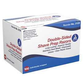 Double Sided Shave Prep Razors