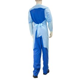 CPE Thumb Loop Isolation Gown