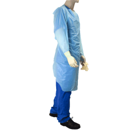 CPE Thumb Loop Isolation Gown