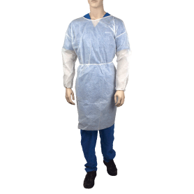 Isolation Gown Poly - Coated Barrier
