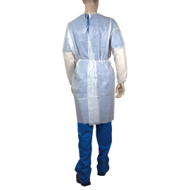 Isolation Gown Poly - Coated Barrier