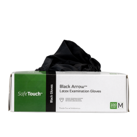 Black Arrow Latex Exam Gloves