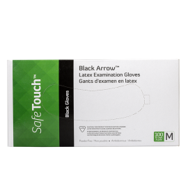 Black Arrow Latex Exam Gloves