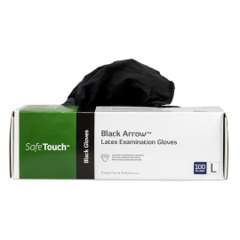 Black Arrow Latex Exam Gloves
