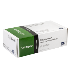 Black Arrow Latex Exam Gloves