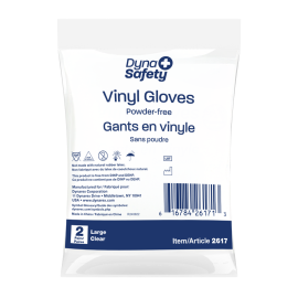 Vinyl Exam Gloves In A Bag