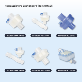 Heat Moisture Exchanger - BV Filter (HMEF) 1000, CO2 Port