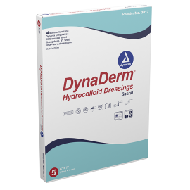 DynaDerm - Hydrocolloid Dressing - Sacral