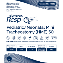 Pediatric/Neonatal Mini Tracheostomy (HME) 50