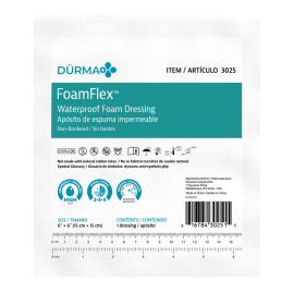 FoamFlex - Waterproof Foam Dressing Non-Bordered