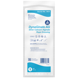 DynaGinate AG - Silver Calcium Alginate Rope Dressing