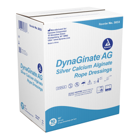 DynaGinate AG - Silver Calcium Alginate Rope Dressing