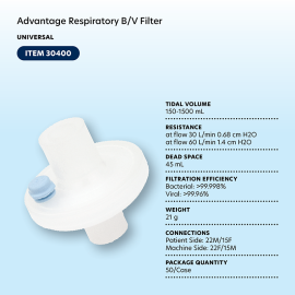 Advantage Respiratory B/V Filter