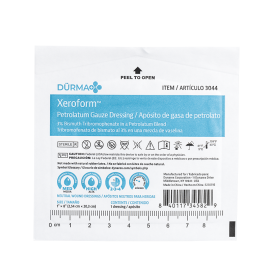 Xeroform Petrolatum Gauze Dressing