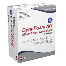 DynaFoam AG - Bordered Silver Foam