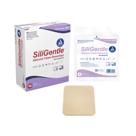 SiliGentle - Non-Adhesive Silicone Foam Dressing