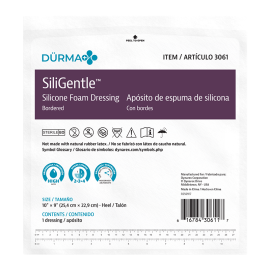 SiliGentle - Silicone Bordered Foam Dressing
