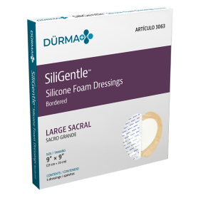 SiliGentle - Silicone Bordered Foam Dressing
