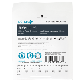 SiliGentleAG - Silicone Bordered Foam Dressing