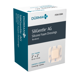 SiliGentleAG - Silicone Bordered Foam Dressing