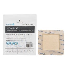 SiliGentleAG - Silicone Bordered Foam Dressing