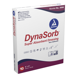 DynaSorb - Super Absorbent Dressing, Non-Adhering