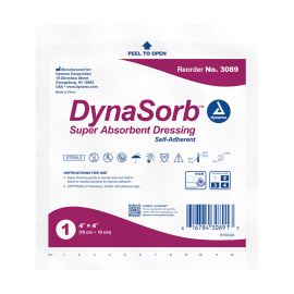 DynaSorb - Super Absorbent Dressing, Self-Adhering