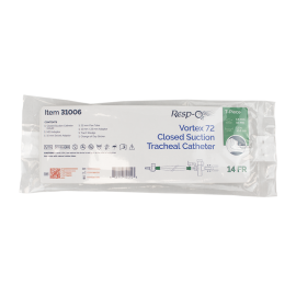 Vortex 72 Closed Suction Tracheal Catheter  T-Piece