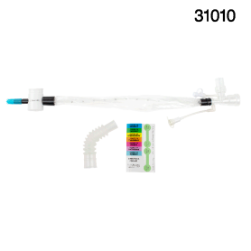 Closed Suction Tracheal Catheter w/ Double Swivel Elbow