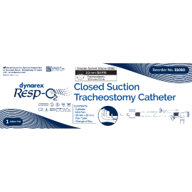 Closed Suction Tracheal Catheter w/ Double Swivel Elbow