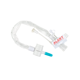 Closed Suction Tracheal Catheter w/ Double Swivel Elbow