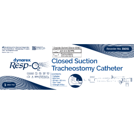 Closed Suction Tracheal Catheter w/ Double Swivel Elbow