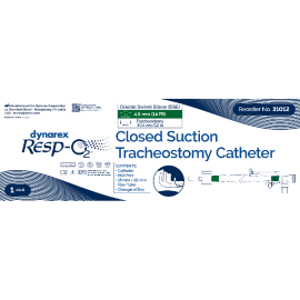 Closed Suction Tracheal Catheter w/ Double Swivel Elbow