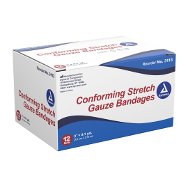 Stretch Gauze Bandage Roll - Sterile