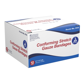 Stretch Gauze Bandage Roll - Sterile