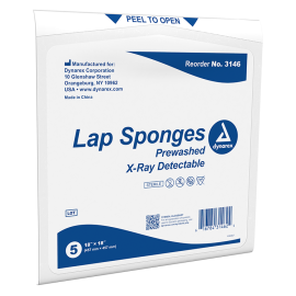 Lap Sponge - Pre-washed - Sterile