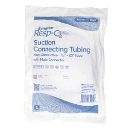 Suction Connection Tubing w/ Male Connector, Non-Conductive,