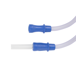 Suction Connection Tubing w/ Male Connector, Non-Conductive,