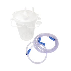 Suction Disposable Canister w/ Float Valve Shutoff