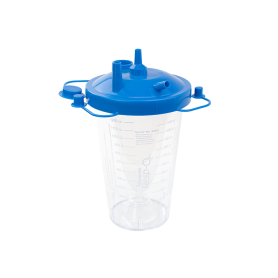 Disposable Suction Canister w/ Float Valve Shutoff