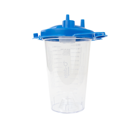 Disposable Suction Canister w/ Float Valve Shutoff