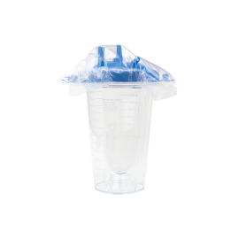 Disposable Suction Canister w/ Float Valve Shutoff