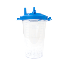 Disposable Suction Canister w/ Float Valve Shutoff