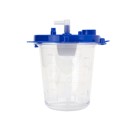 Disposable EMS Suction Canister w/Float Valve Shutoff