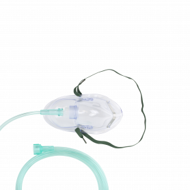 Oxygen Medium-Concentration Elongated Mask w/ 7' (2.1 m)tubi