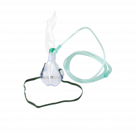 Oxygen High-Concentration Standard Mask w/ 7' (2.1 m) tubing