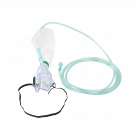 Non-Rebreather Elongated Mask w/ 7' (2.1 m) tubing, 600 ml R
