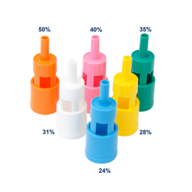 Venturi Select A Vent Elongated Mask w/7 dilutors 7' (2.1 m)