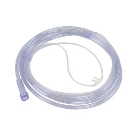 Nasal Oxygen Cannula Cushion Tip w/ 7' (2.1 m) Crush Resista