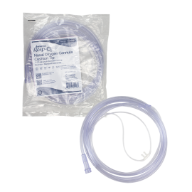 Nasal Oxygen Cannula Cushion Tip w/ 7' (2.1 m) Crush Resista